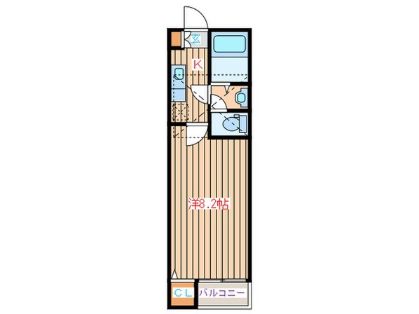 クレアフォーチュン清水沼の物件間取画像